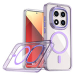 For Xiaomi Redmi Note 15 Pro 4G (Global) Magnetic Case Shockproof TPU + PC Clear Phone Cover