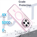 For Xiaomi Redmi Note 15 Pro 5G (Global) Magnetic Case Shockproof TPU + PC Clear Phone Cover
