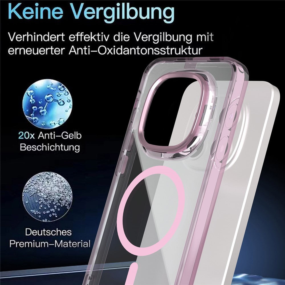 For Xiaomi Redmi Note 15 Pro 5G (Global) Magnetic Case Shockproof TPU + PC Clear Phone Cover