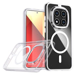 For Xiaomi Redmi Note 15 Pro 5G (Global) Magnetic Case Shockproof TPU + PC Clear Phone Cover