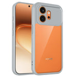 For Honor 600 5G Case Matte Skin Touch Clear PC + TPU Shockproof Phone Back Cover