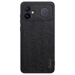 For Xiaomi Redmi K90 Max 5G Case Wood Texture PU Leather Coated PC TPU Phone Cover