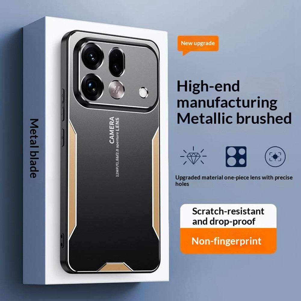 For Oppo Find X9s Pro 5G Phone Case Aluminium Alloy TPU PC Back Cover