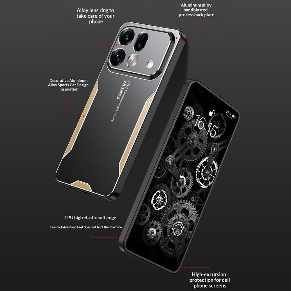 For Oppo Find X9s Pro 5G Phone Case Aluminium Alloy TPU PC Back Cover