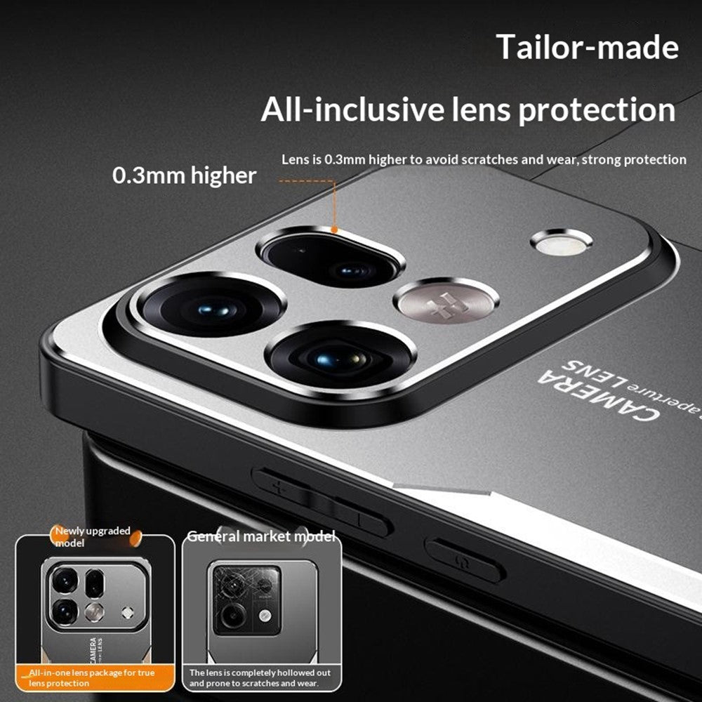 For Oppo Find X9s Pro 5G Phone Case Aluminium Alloy TPU PC Back Cover