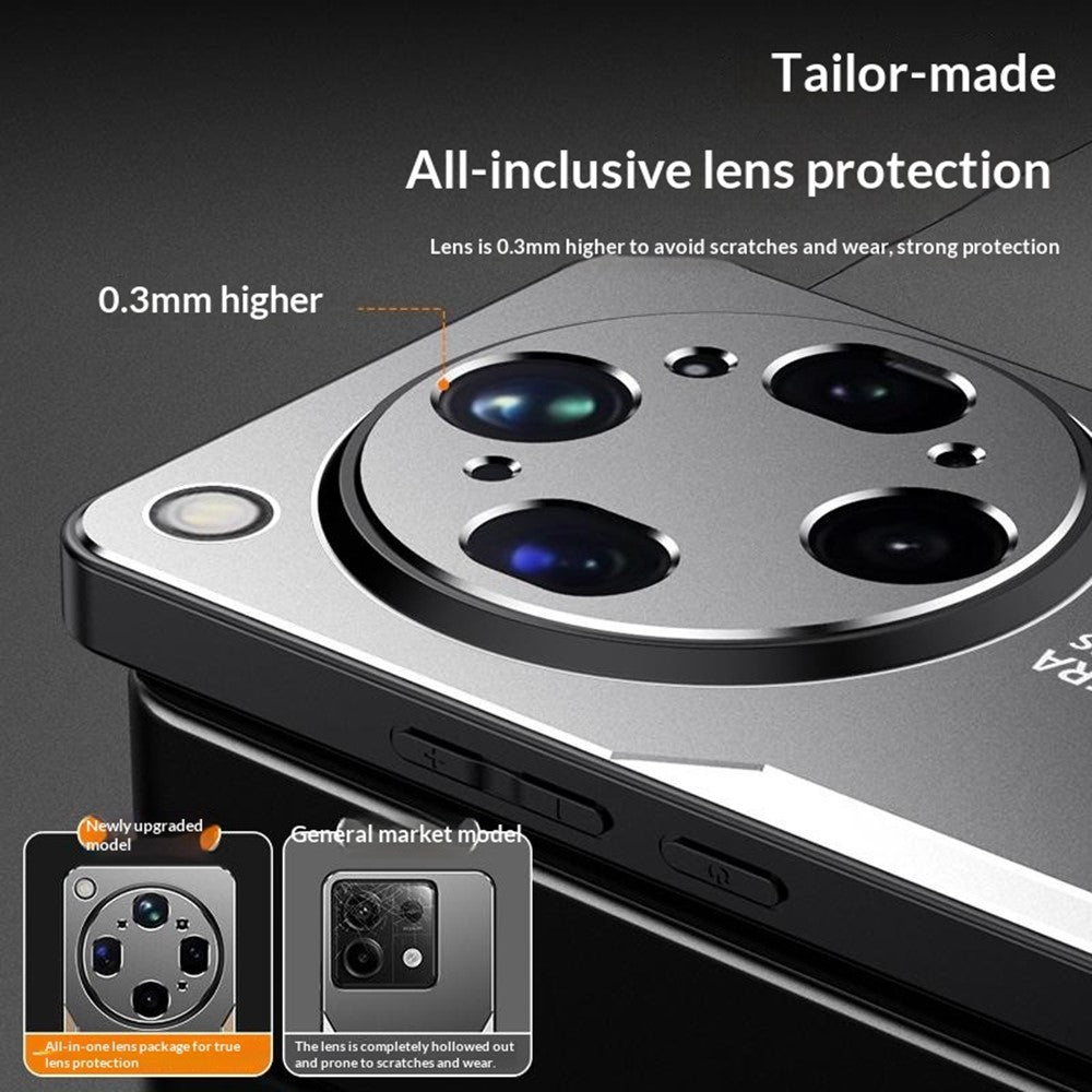 For Oppo Find X9 Ultra 5G Phone Case Aluminium Alloy TPU PC Back Cover