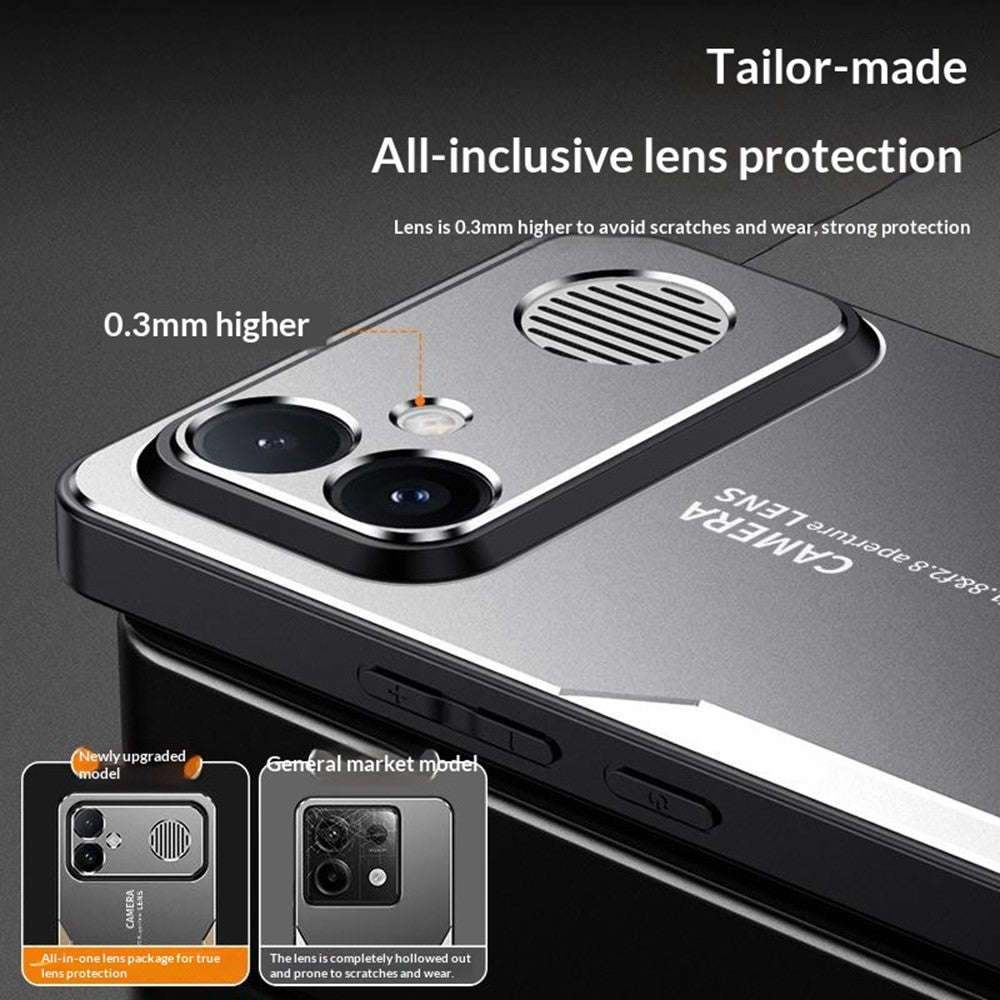 For Xiaomi Redmi K90 Max 5G Phone Case Aluminium Alloy TPU PC Back Cover
