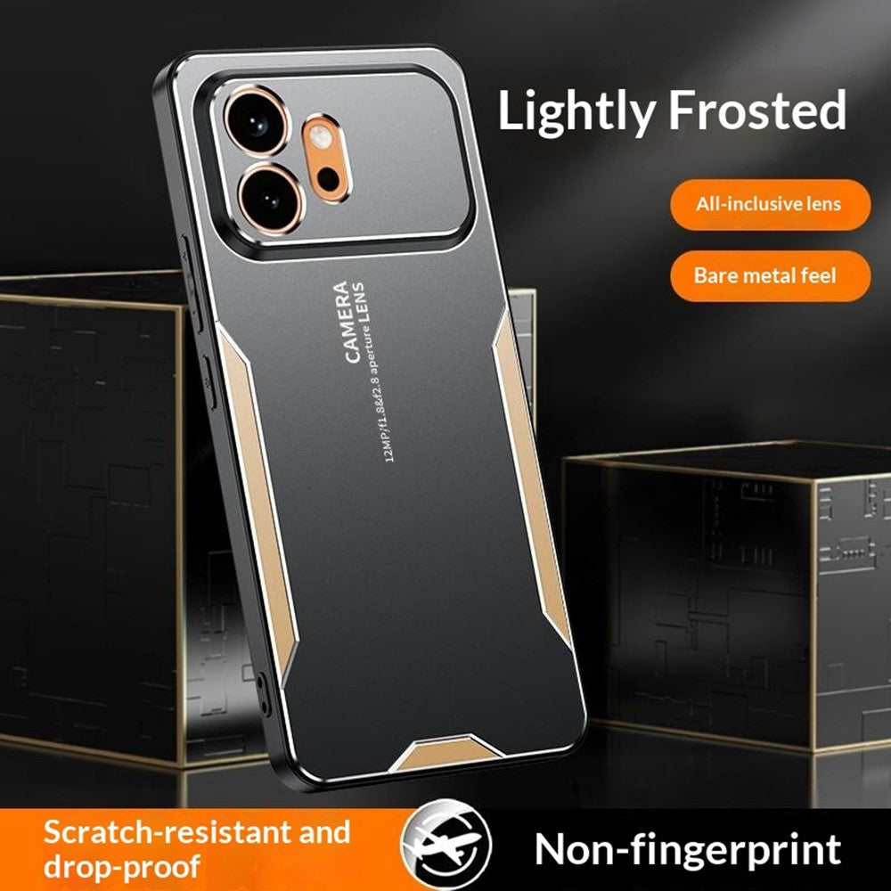 For Honor 600 5G Phone Case Aluminium Alloy TPU PC Back Cover
