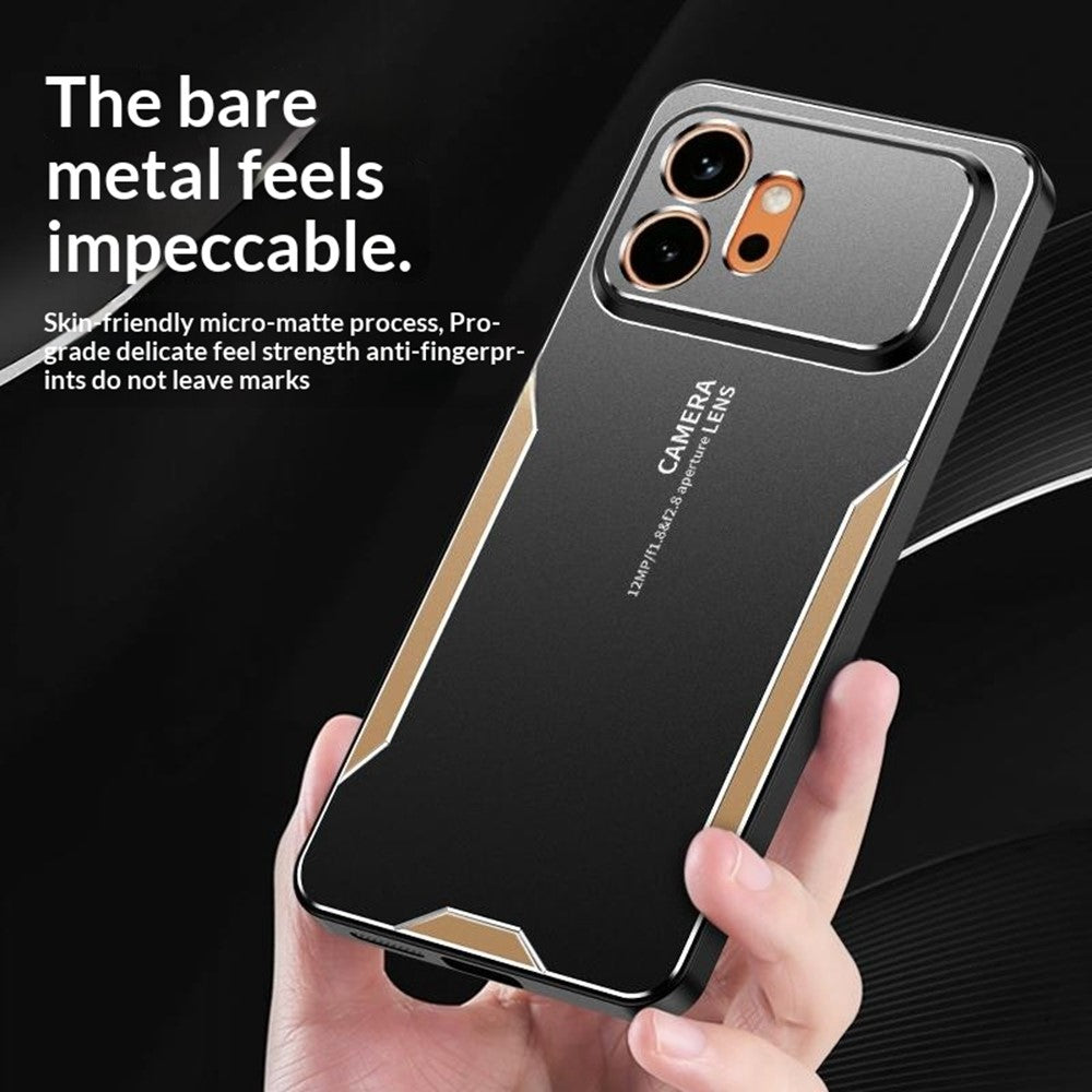 For Honor 600 5G Phone Case Aluminium Alloy TPU PC Back Cover