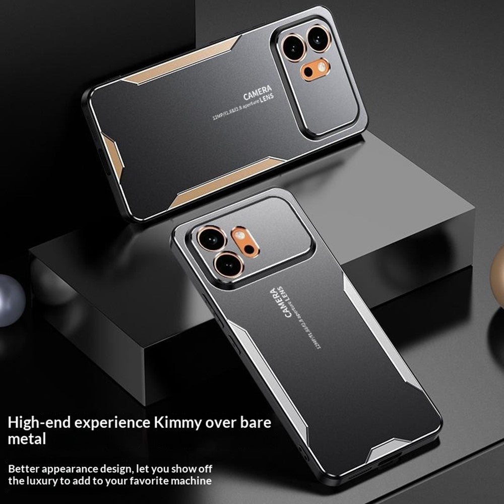 For Honor 600 5G Phone Case Aluminium Alloy TPU PC Back Cover