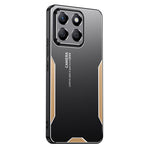 For  Honor 400 Smart 4G  /  400 Smart 5G  /  X7d 5G Phone Case Aluminium Alloy TPU PC Back Cover