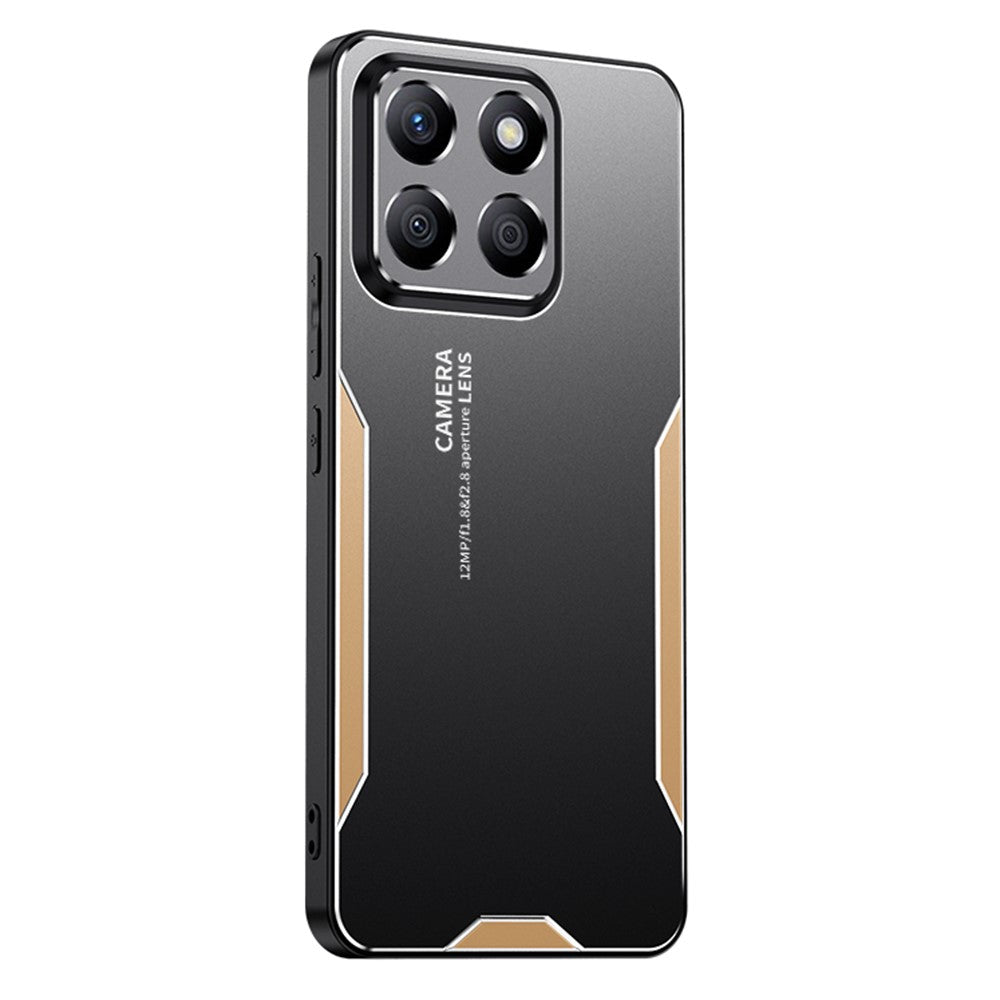 Til Honor 400 Smart 4G / 400 Smart 5G / X7d 5G Telefoncover Aluminiumlegering TPU PC Bagcover