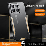 For  Honor 400 Smart 4G  /  400 Smart 5G  /  X7d 5G Phone Case Aluminium Alloy TPU PC Back Cover