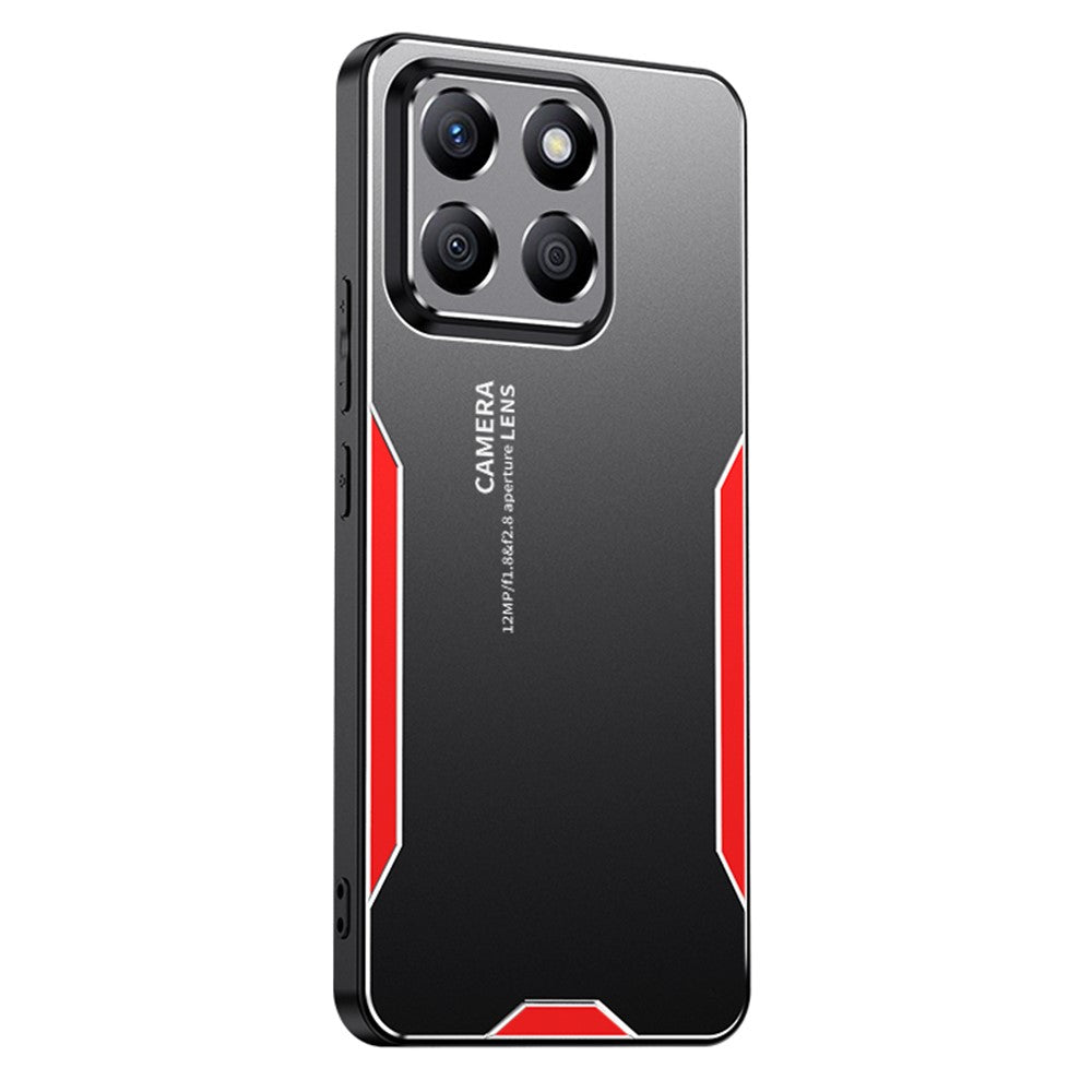 For  Honor 400 Smart 4G  /  400 Smart 5G  /  X7d 5G Phone Case Aluminium Alloy TPU PC Back Cover
