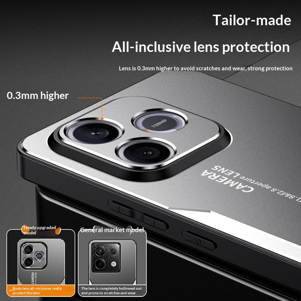 For Honor X80i 5G Phone Case Aluminium Alloy TPU PC Back Cover