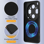 For Oppo Find X9 Ultra 5G Magnetic Case Anti-Drop Liquid Silicone Phone Cover with Lanyard