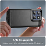 WANLONFENG-cover til Motorola Signature 5G / Motorola Moto X70 Air Pro 5G med skærmfilm, LS-serien, stort linsehul, børstet tekstur, TPU-mobilcover