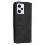 For Xiaomi Redmi Note 12 Pro+ 5G Leather Wallet Cases Skin Touch Phone Cover Stand with Strap