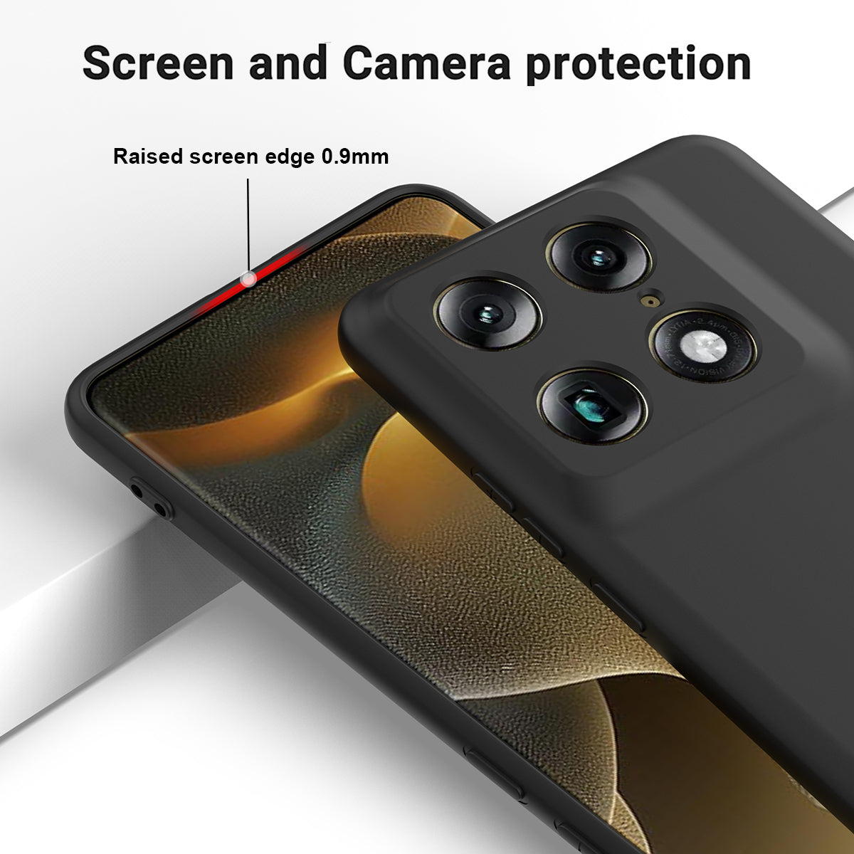 For Motorola Signature 5G / Motorola Moto X70 Air Pro 5G / Motorola Edge 70 Ultra 5G Liquid Silicone Case Phone Back Cover with Hand Strap