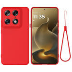 For Motorola Signature 5G / Motorola Moto X70 Air Pro 5G / Motorola Edge 70 Ultra 5G Liquid Silicone Case Phone Back Cover with Hand Strap
