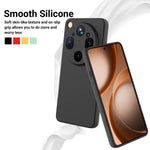 For Oppo Find X9 Ultra 5G Liquid Silicone Case Phone Back Cover with Hand Strap