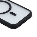 Magnetiskt skal för iPhone 16 Plus, stort fönster, stötsäkert TPU + PC-fodral