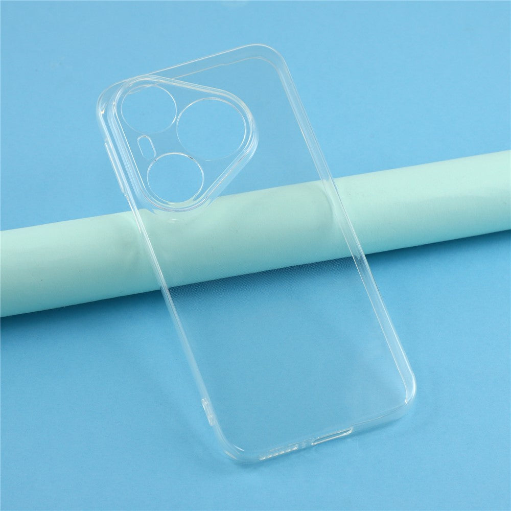 For Huawei Pura 90 Pro Max Back Cover Ultra Thin Flexible TPU Clear Phone Case