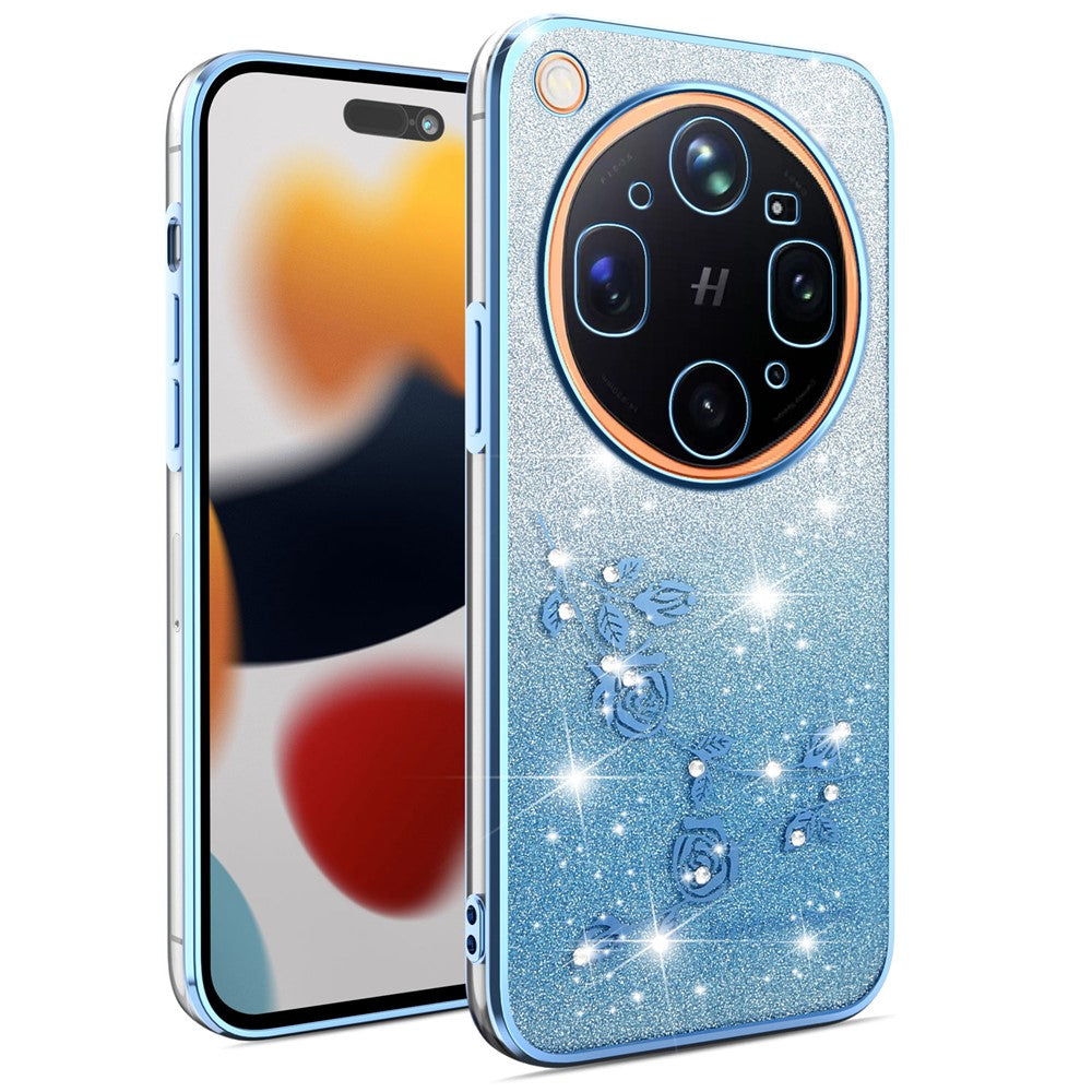 KADEM For Oppo Find X9 Ultra 5G Phone Case Flower TPU Flexible Gradient Phone Cover