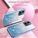 KADEM For Xiaomi Redmi 15a 5G Phone Case Flower TPU Flexible Gradient Phone Cover