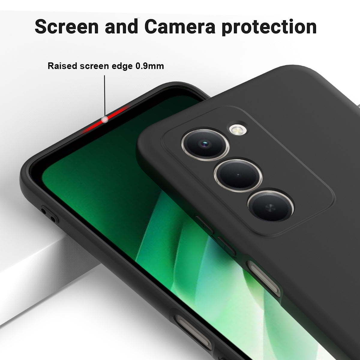 For Xiaomi Poco M8s 5G / Xiaomi Redmi Note 15R / Xiaomi Redmi 15 4G (169mm) Liquid Silicone Case Phone Back Cover with Hand Strap