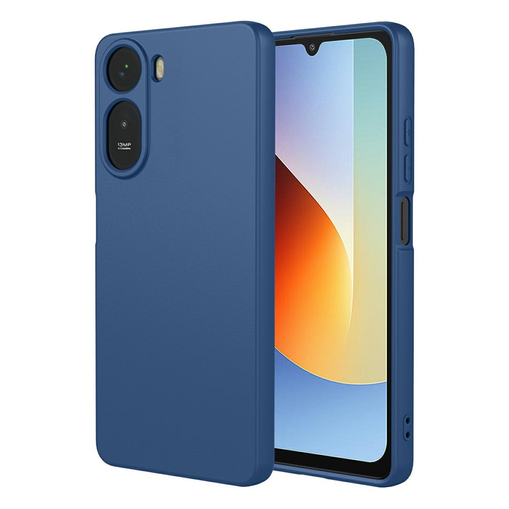 Bulk Purchasing Liquid Silicone Feel Case for Xiaomi Poco C85x 5G / Redmi A7 Pro 4G (171.56mm) / Redmi A7 Pro 5G Soft TPU Protective Phone Cover