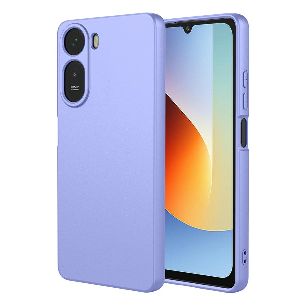 Bulk Purchasing Liquid Silicone Feel Case for Xiaomi Poco C85x 5G / Redmi A7 Pro 4G (171.56mm) / Redmi A7 Pro 5G Soft TPU Protective Phone Cover