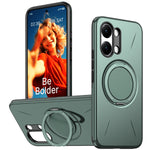 For Xiaomi Poco X8 Pro Max 5G / Xiaomi Redmi Turbo 5 Max 5G Magnetic Case Rotating Kickstand TPU + PC Phone Cover