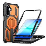 Samsung Galaxy A17 4G / Galaxy A16 5G / Galaxy A16 4G / Galaxy A26 5G / Galaxy A17 5G magnetisk TPU + PC-mobilcover med stativ og stødabsorbering