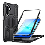 Samsung Galaxy A17 4G / Galaxy A16 5G / Galaxy A16 4G / Galaxy A26 5G / Galaxy A17 5G magnetisk TPU + PC-mobilcover med stativ og stødabsorbering