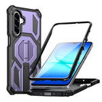 Samsung Galaxy A17 4G / Galaxy A16 5G / Galaxy A16 4G / Galaxy A26 5G / Galaxy A17 5G magnetisk TPU + PC-mobilcover med stativ og stødabsorbering