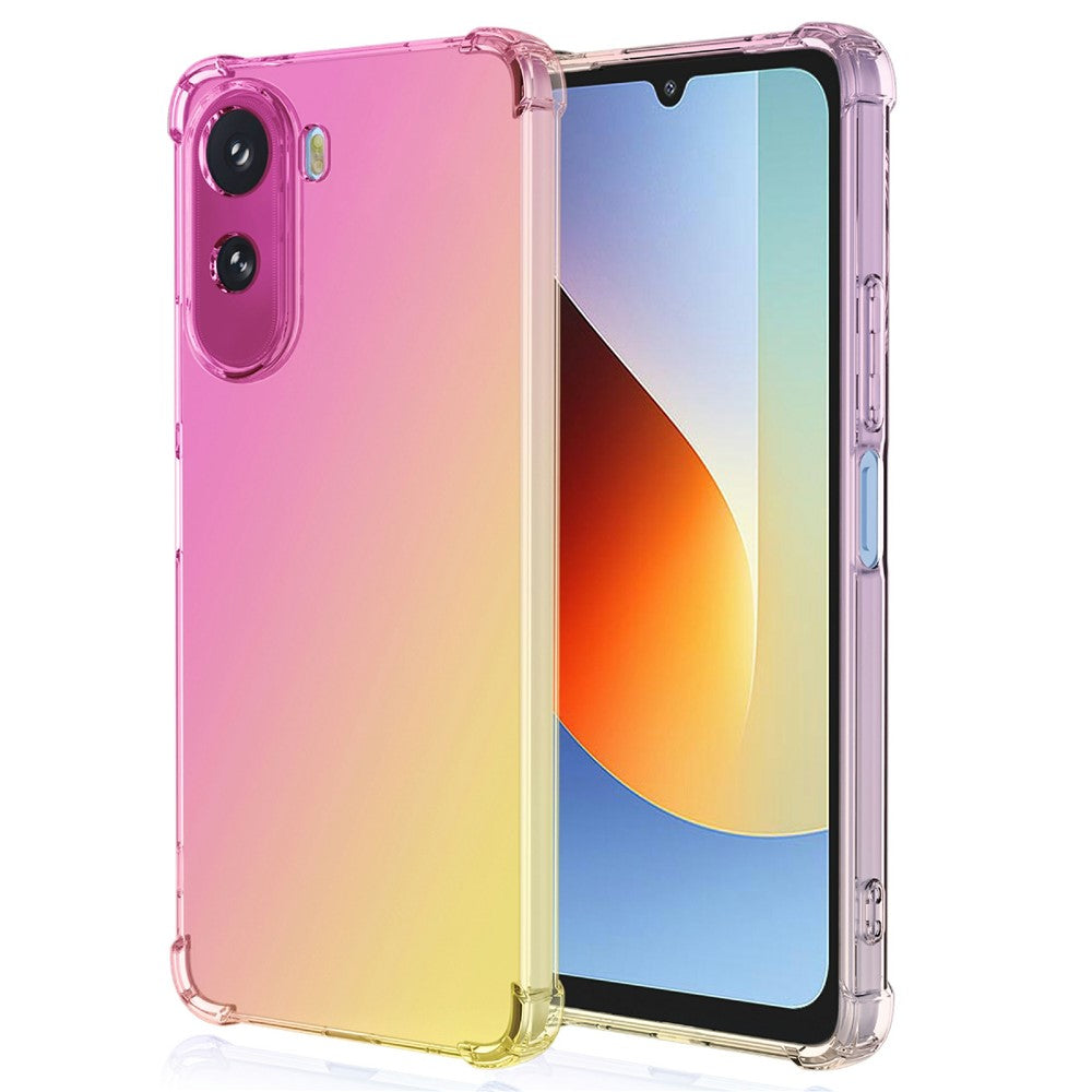Gradient Color Case for Xiaomi Poco C85x 5G / Redmi A7 Pro 4G (171.56mm) / Redmi A7 Pro 5G TPU Anti-Drop Phone Cover