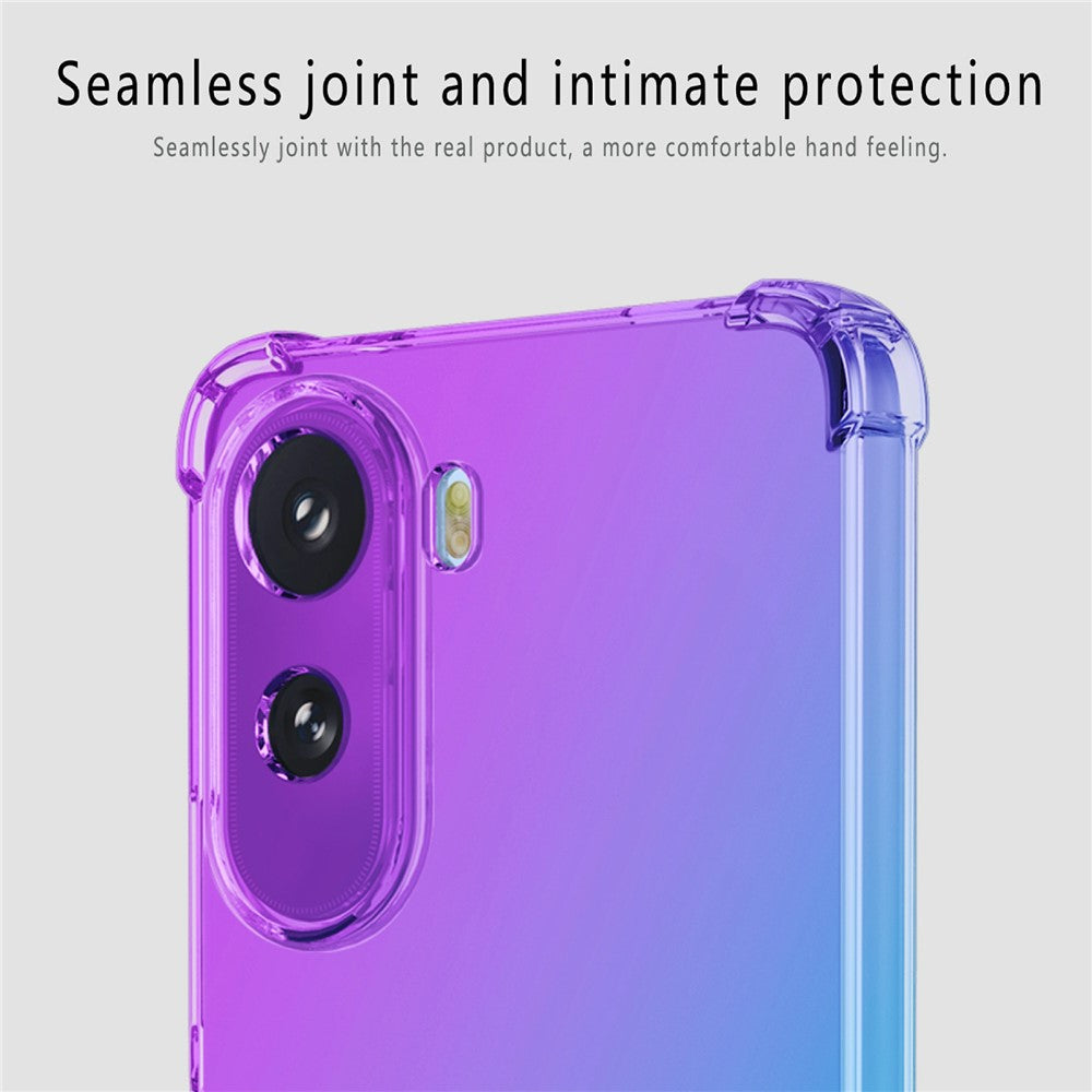 Gradient Color Case for Xiaomi Poco C85x 5G / Redmi A7 Pro 4G (171.56mm) / Redmi A7 Pro 5G TPU Anti-Drop Phone Cover