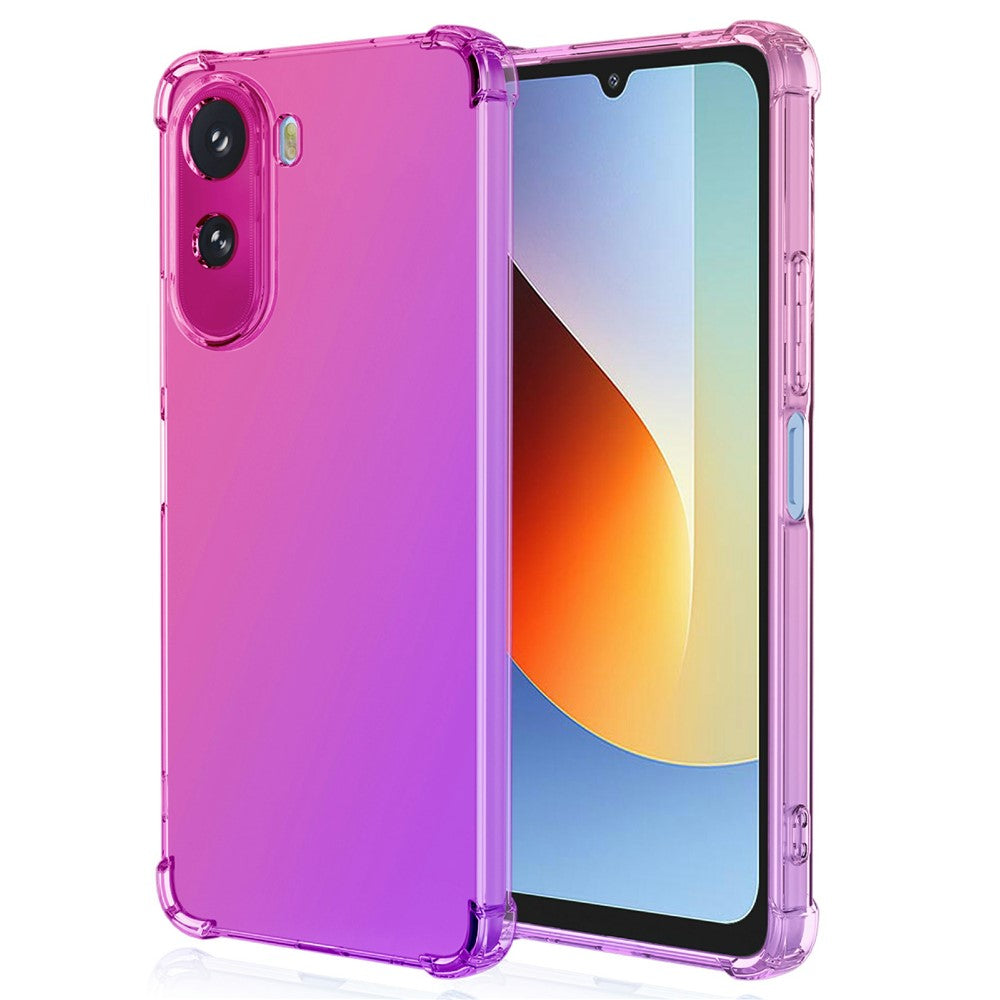 Gradient Color Case for Xiaomi Poco C85x 5G / Redmi A7 Pro 4G (171.56mm) / Redmi A7 Pro 5G TPU Anti-Drop Phone Cover