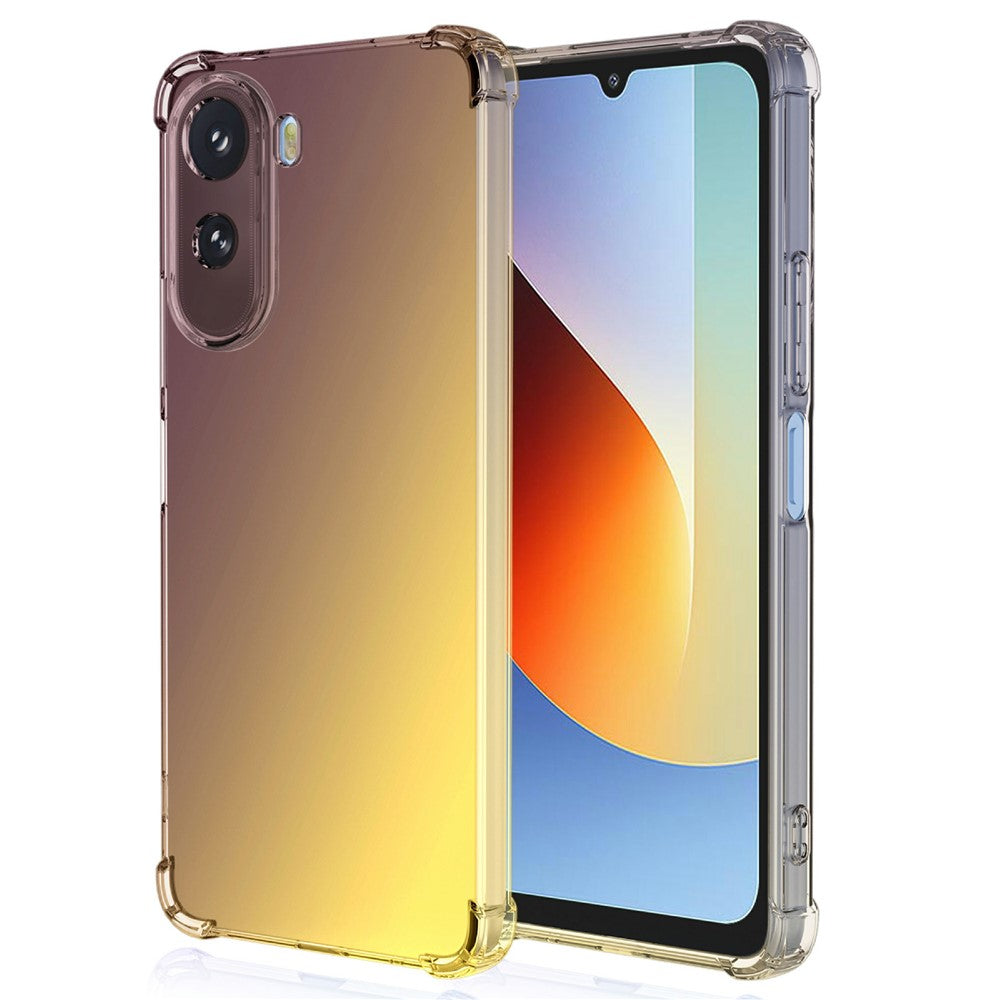 Gradient Color Case for Xiaomi Poco C85x 5G / Redmi A7 Pro 4G (171.56mm) / Redmi A7 Pro 5G TPU Anti-Drop Phone Cover