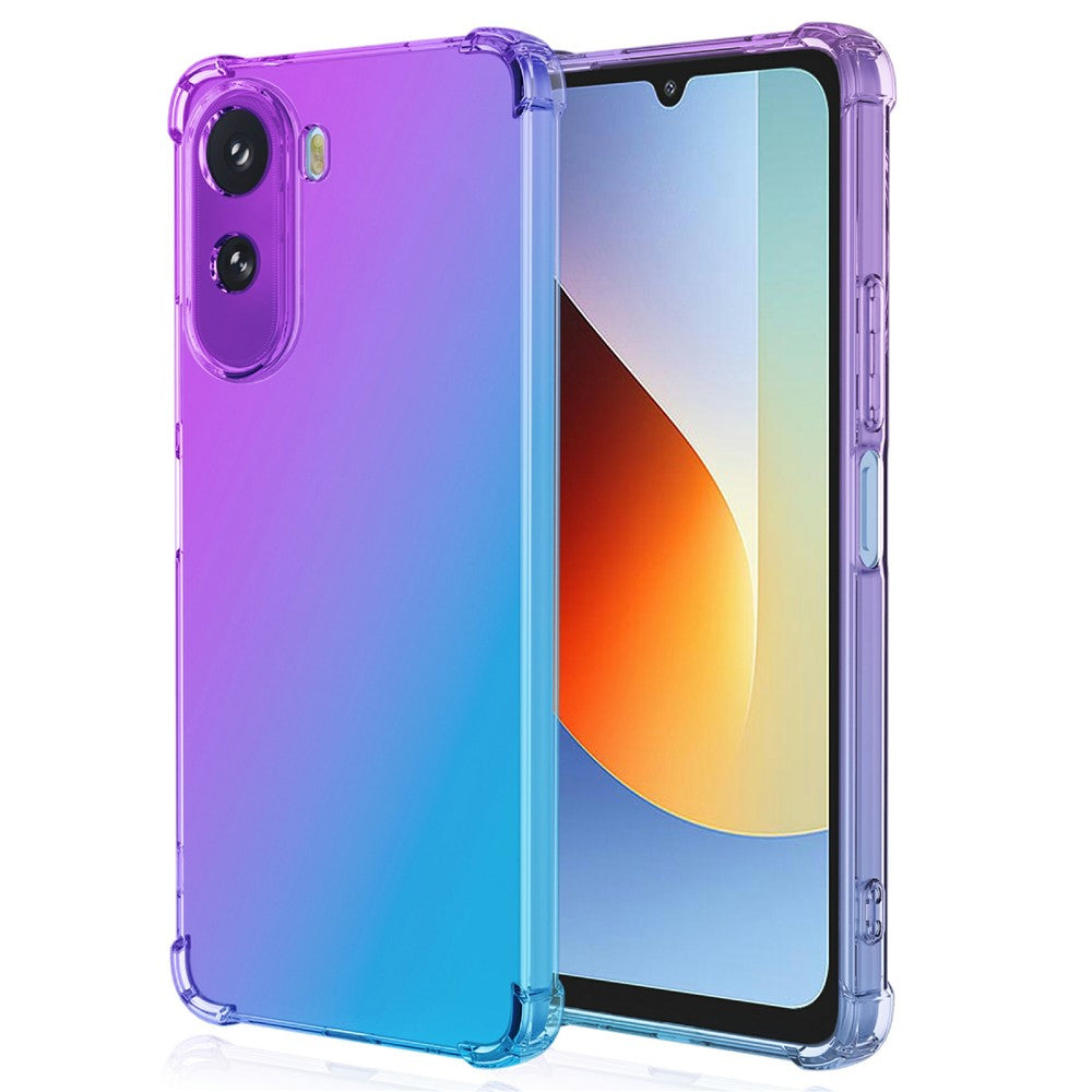 Gradient Color Case for Xiaomi Poco C85x 5G / Redmi A7 Pro 4G (171.56mm) / Redmi A7 Pro 5G TPU Anti-Drop Phone Cover