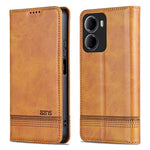 AZNS For Xiaomi Redmi 15a 5G  /  R70 5G  /  R70m 5G Case Cowhide Texture PU Leather Wallet Phone Cover