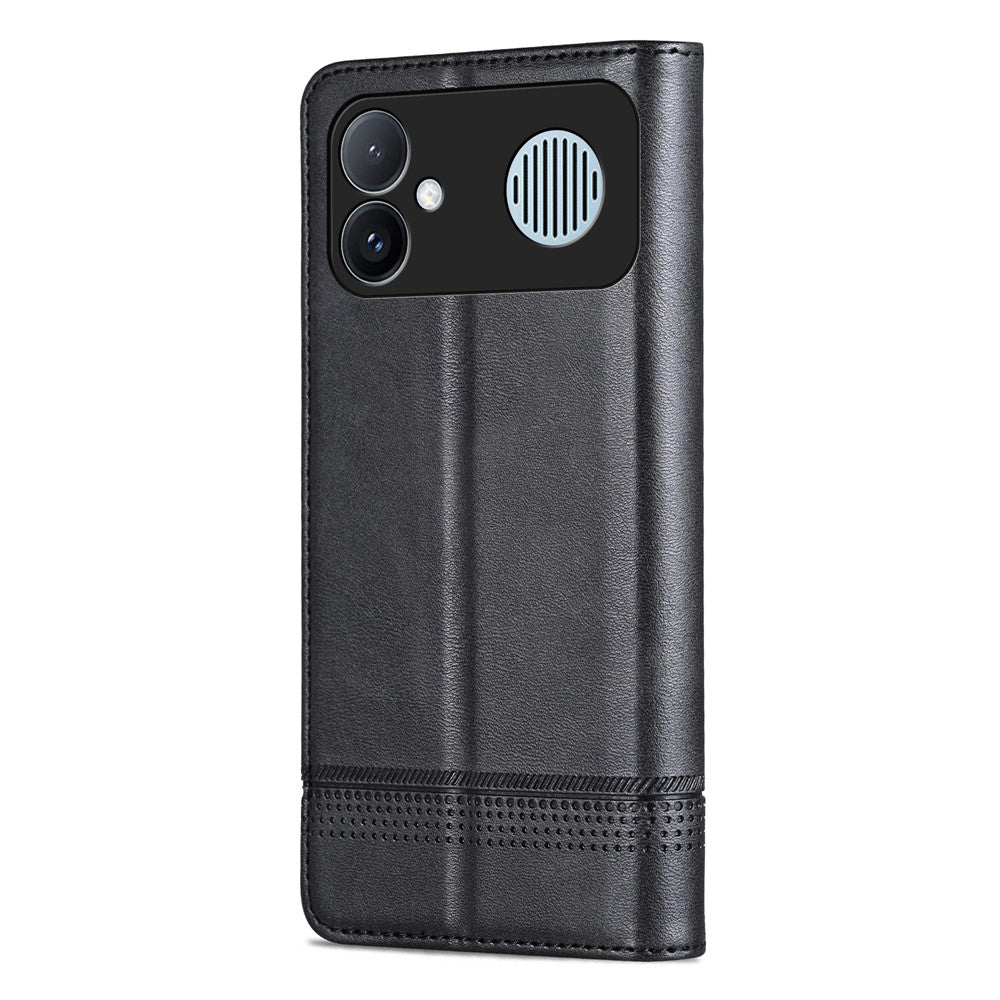 AZNS For Xiaomi Redmi K90 Max 5G Case Cowhide Texture PU Leather Wallet Phone Cover