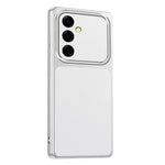 Samsung Galaxy A37 5G-skal med fårskinnsstruktur, läderbelagt TPU-mobilskal med exakta kamerautskärningar