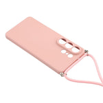 Samsung Galaxy S26 Ultra-skal Flexibelt TPU-fiberfoder Stötdämpande axelbandsskydd
