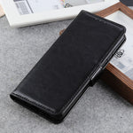 For Xiaomi 17T Case Crazy Horse Texture PU Leather Phone Stand Cover