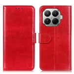 For Xiaomi 17T Case Crazy Horse Texture PU Leather Phone Stand Cover