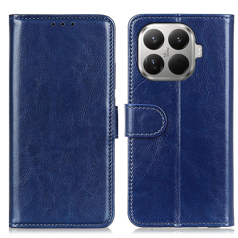 Xiaomi 17T-skal Crazy Horse Texture PU-lädermobilstativ