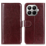 For Xiaomi 17T Case Crazy Horse Texture PU Leather Phone Stand Cover