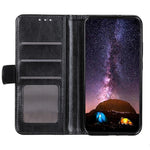 For Xiaomi 17T Pro Case Crazy Horse Texture PU Leather Phone Stand Cover